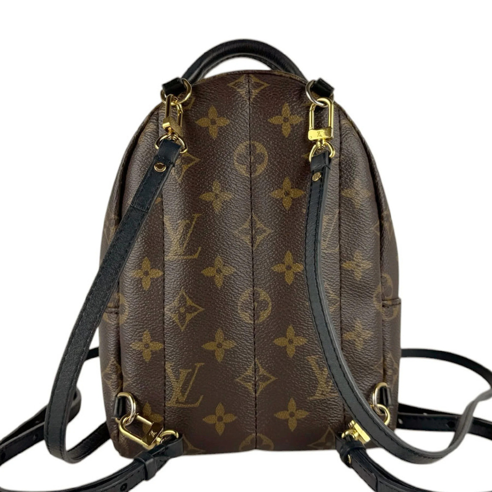 LOUIS VUITTON Authentic Brown Monogram Canvas Backpack - Picture 3 of 13
